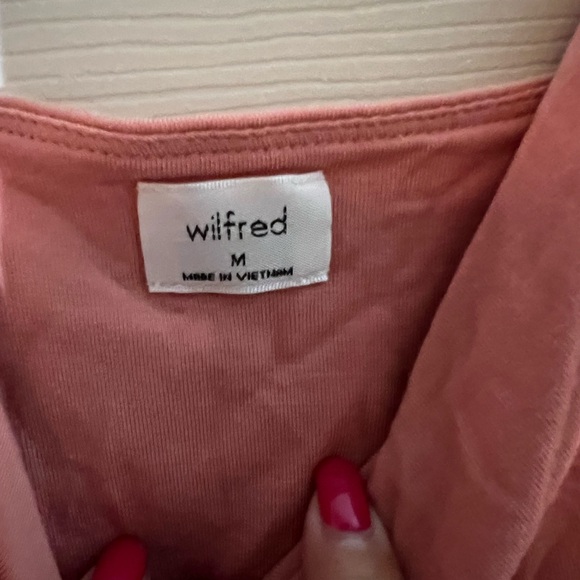 NWOT Aritzia Peach bodysuit - Picture 2 of 2